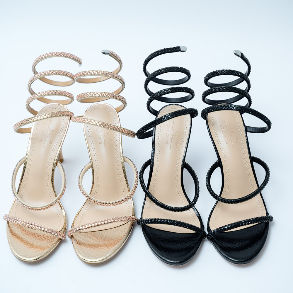 Hera Spiral Sandals