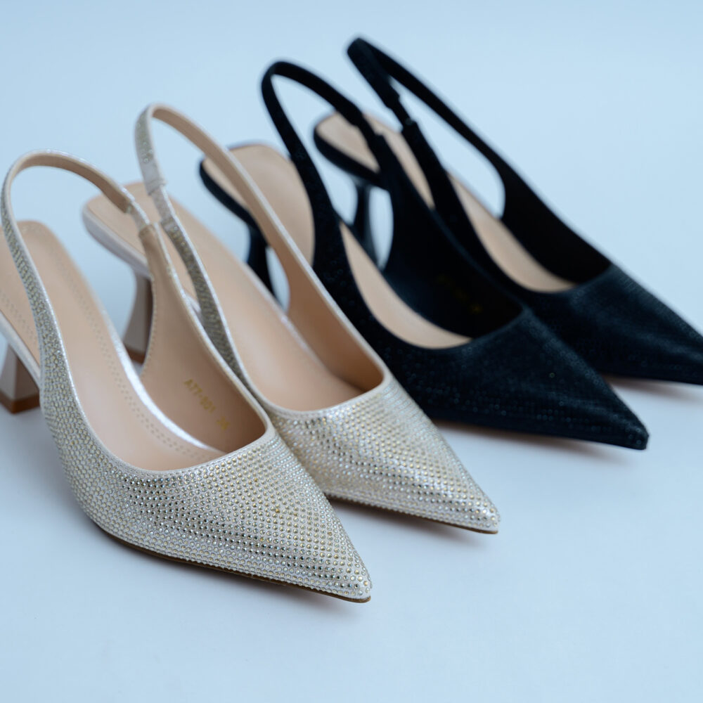Asma Glitter Pumps