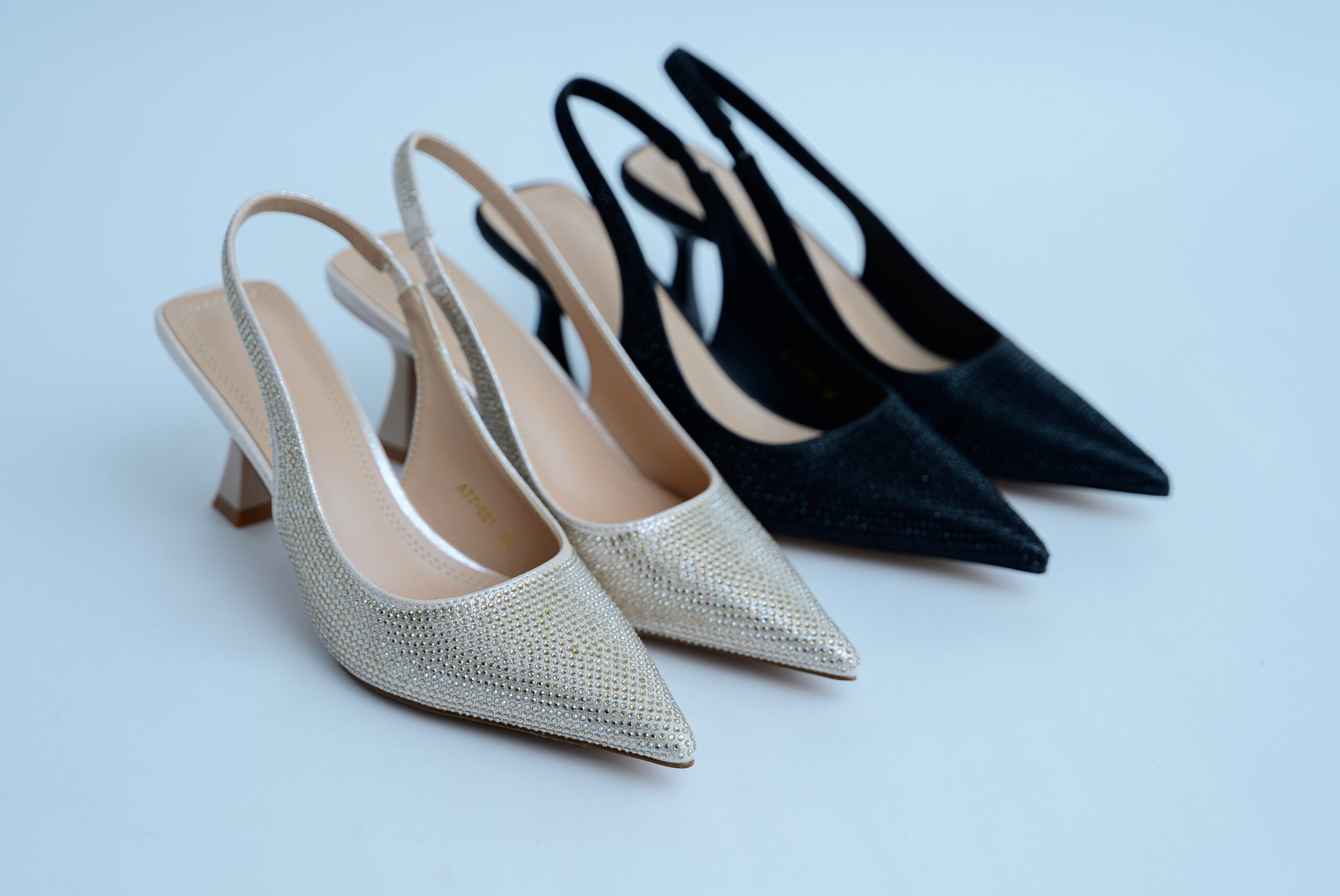 Asma Glitter Pumps
