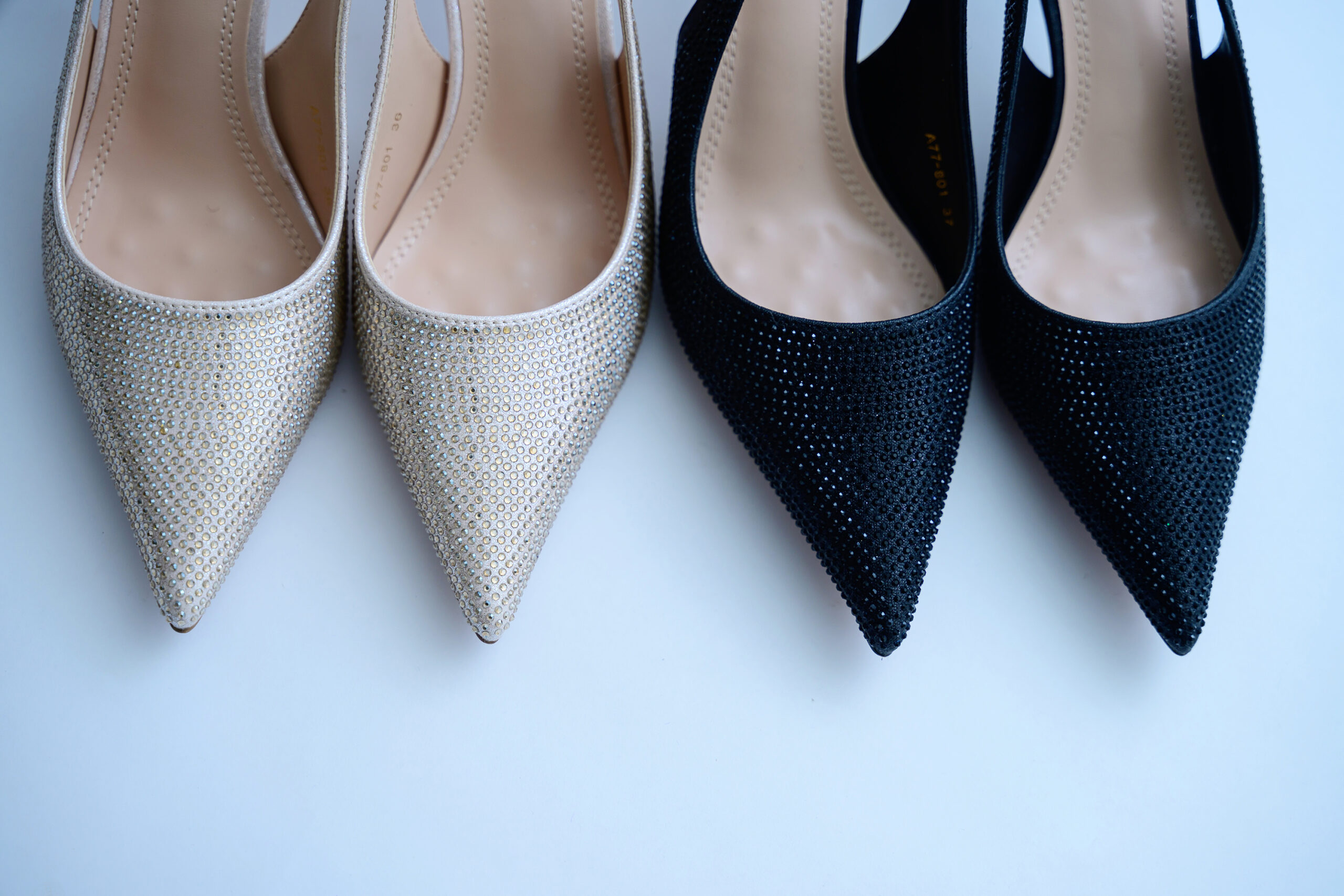 Asma Glitter Pumps - Image 2