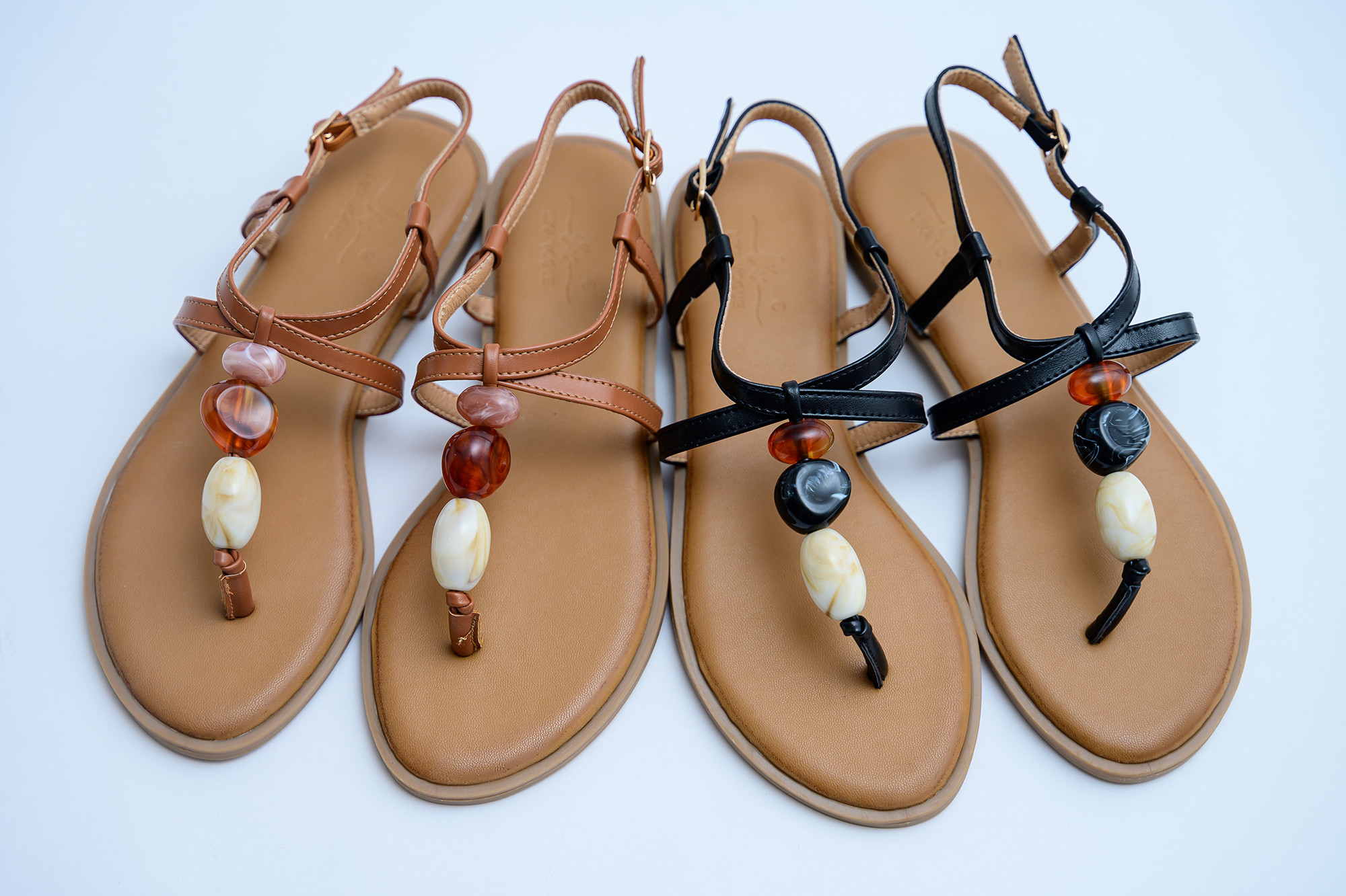 Kaima Flat Sandals - Image 3